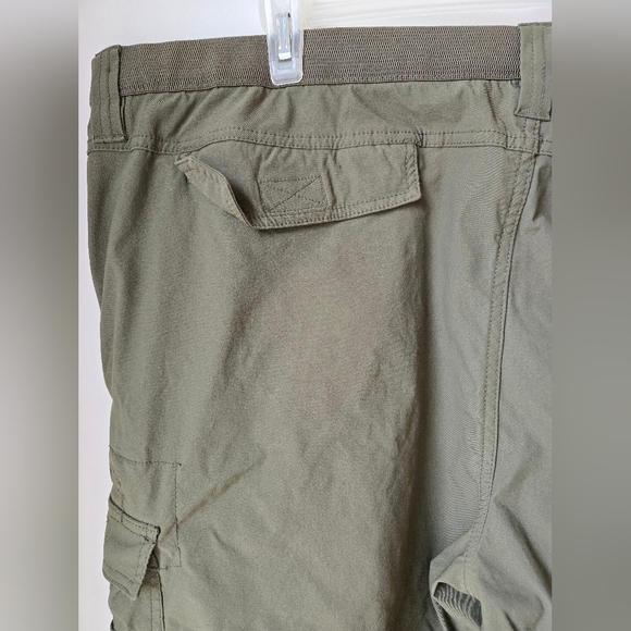 DuraDrive FlexPro Cargo Work Pants Olive Green Elevate Construction 44x32 - Picture 15 of 15